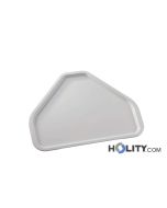 Fleckabweisendes und platzsparendes Tablett h28248