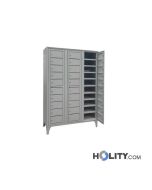 Fächer- Ausgabeschrank mit Füßen h283_38