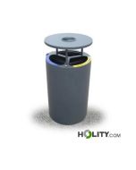 Abfallbehältersystem-mit-Aschenbecher-h28755