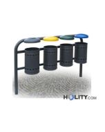 Abfallbehältersystem zur Mülltrennung h28784