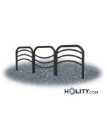 Absperrung für Fußgänger aus Stahl h287_129