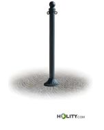 Stahlrohrpoller als Stadtmobiliar h287_159