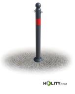 Stahlrohrpoller mit Reflektor h287_160