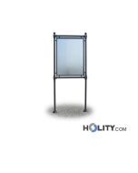 Werbe-/Infotafel als Stadtmobiliar aus Metall h287_170