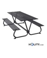 Set Picknick Tisch mit Bänken h287_188