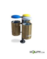 Recyclingstation-aus-Holz-mit-Deckel-h287_248