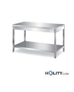 Tisch-mit-Ablage-aus-Edelstahl-h314-83