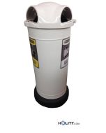  Recycling-Station-mit-Deckel-mit-3-Knopflöchern-h32617