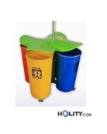 Ökologische-Insel-mit-4-Behältern-mit-105L-h32628