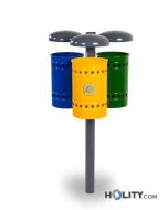 Abfallbehältersystem zur Mülltrennung h35002