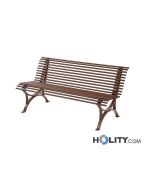 Sitzbank als Stadtmobiliar, 150 cm lang h35056