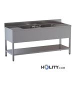Standspüle-mit-zwei-Becken-und-zwei-Abtropfflächen-L.-180-cm h357_59
