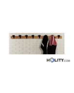 Wandgarderobe für Umkleideräume h3618