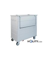 Wäschewagen für Krankenhaus h41017