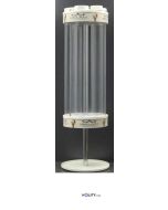 Eiswaffelhalter-6-Rohre-mit-Aluminium-Drehfuß-h41206