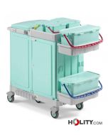 Antibakterieller Reinigungswagen für das Krankenhaus h422_37