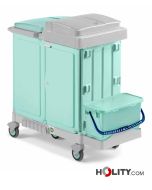Antibakterieller Reinigungswagen für Krankenhaus h422_38