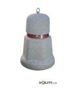 Poller-mit-sechseckigem-Sockel-für-Stadtmobiliar-h45005