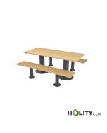 Rechteckiger-Picknicktisch-mit-Bänken,-8-Sitzplätze-h463_18