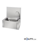 Waschbecken aus Edelstahl h464_149