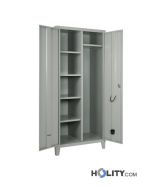 Garderobenschrank aus lackiertem Blech h471_20