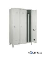 3er Garderobenschrank für Umkleiden h471_23