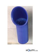 Müllbehälter aus Kunststoff als Stadtmobiliar h507_01