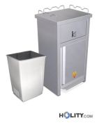 Abfallbehälter, Tablettmülleimer für Self Servie h509_11