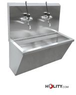 OP-Waschbecken mit Klinikhebel h601_08