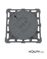 Kanaldeckel aus Gusseisen h638_10