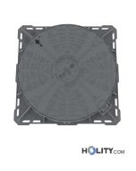 Schachtabdeckungen aus duktilem Gusseisen h638_24