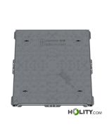 Kanaldeckel aus Sphäroguss 90x90 cm h638_57