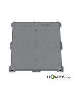 Luftdichter-Straßenschachtabdeckung-c250-h638-74