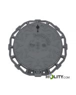 Sphäroguss-Schachtabdeckung-h638-75