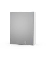 Specchio multifunzione con dispenser sapone e asciugamani di carta 670x800 mm h647_57