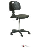 Medizinischer-Hocker-mit-Polyurethan-Rückenlehne-und-ABS-Fuß-h666_37