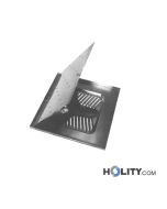 Hock-WC-mit klappbarer-Duschwanne-h679-17