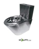 Wand-WC aus Edelstahl h679_20
