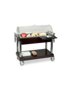 Carrello di servizio refrigerato in legno massello h684_151