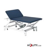 Bobath-Therapieliege mit elektrischer Rückenlehne und variabler Höhe h725-22