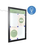 LED-Menütafel für den Außenbereich mit Wandmontage h738_42