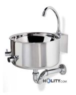 Handwaschbecken aus Edelstahl h8312