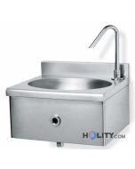 Handwaschbecken aus Edelstahl h8314