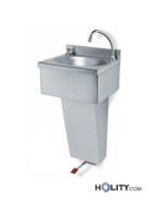 Handwaschbecken aus Edelstahl h8315