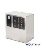 Münzautomat-für-4-Duschen-mit-Münzen-oder-Jetons,-Magnetventilen-und-Timer-h8332