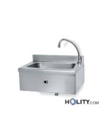 Handwaschbecken aus Edelstahl h83_38