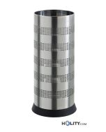 Schirmständer/Mülleimer aus Stahl h8618