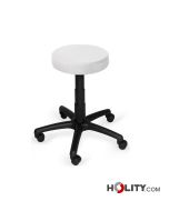 Hocker für Arztpraxen mit Rollen h930_83