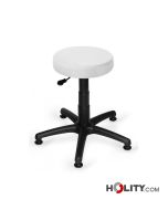 Hocker für Arztpraxen mit Gleitern h930_84