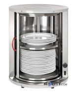 Tellerwärmer Vitrine 30/40 Teller h22041